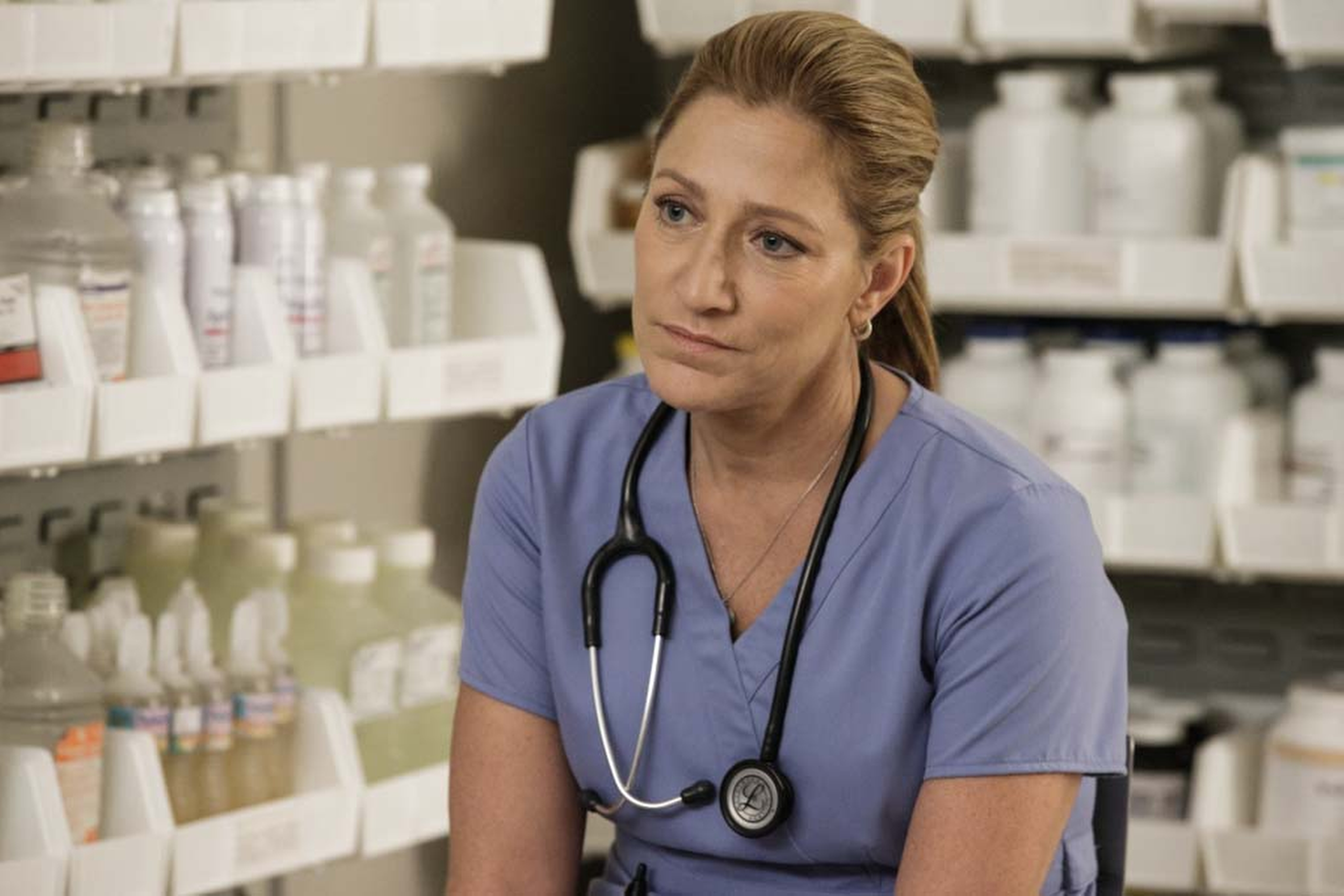 nurse jackie completes her last shift: the final